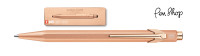 Caran d'Ache 849 Brut Rose / Rose gold Balpennen