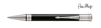 Parker Duofold Centennial Classic Black / Chrome Plated Balpennen