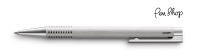 Lamy Logo Brushed Steel / Chrome Plated Balpennen
