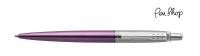 Parker Jotter Victoria Violet / Chrome Plated Balpennen