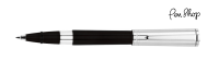Aurora TU Black Resin / Chrome (Cap) Rollerballs