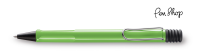 Lamy Safari Green / Chrome Plated Balpennen