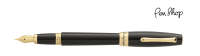 Montegrappa Felicità Black / Yellow-Gold Plated Vulpennen
