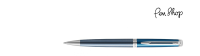 Waterman Hémisphère French Rivièra Côte D'Azur / Chrome Plated Balpennen