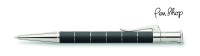 Graf von Faber-Castell Classic Anello Grenadilla / Platinum Balpennen