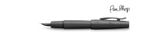 Faber-Castell E-motion Pure Black / Black Vulpennen