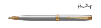 Parker Sonnet Steel / Gold Plated Balpennen