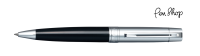 Sheaffer 300 Gloss Black / Bright Chrome Plated Balpennen