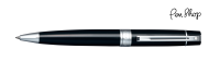 Sheaffer 300 Glossy Black / Chrome Plated Balpennen