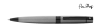 Sheaffer 300 Matte Gray / Bright Black Plated Balpennen