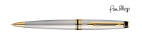 Waterman Expert Stainless Steel / Gold Plated Balpennen