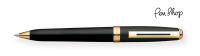 Sheaffer Prelude Black Matte / Gold Plated Balpennen