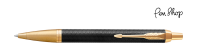 Parker IM Premium Black & Gold / Gold Plated Balpennen