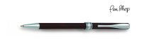 Aurora Magellano Lacca Burgundy Red / Chrome Plated Balpennen