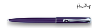 Diplomat Traveller Deep Purple / Chrome Plated Balpennen