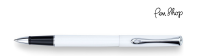Diplomat Traveller Snow White / Chrome Plated Rollerballs