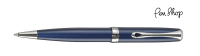 Diplomat Excellence A² Midnight Blue / Chrome Plated Balpennen