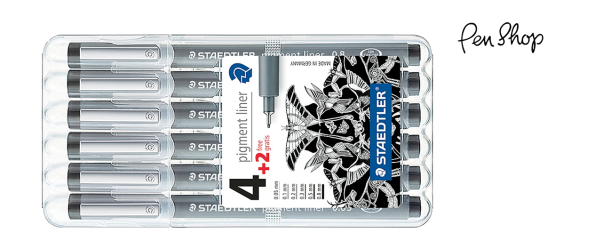 Staedtler Pigment Liners Fineliners