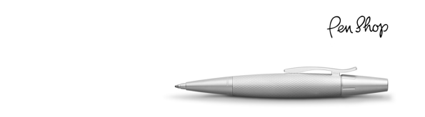 Faber-Castell E-motion Pure Silver Balpennen