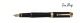 Black Resin / Gold Plated