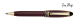 Burgundy Red / Resin / Gold Plated