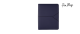 A4 Schrijfmap / Navy Blue / MA-485.277-6