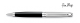 Bicolor Black / Silver Plated