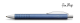 Blue / Chrome Plated
