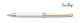 White / Rose Gold Plated
