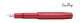Aluminium / Deep Red
