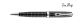 Rhombus Guilloche Lapis Black / Chrome Plated