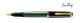 Black / Green / Gold Plated