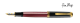Black / Red / Gold Plated