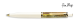 Ivory / Tortoise Brown / Gold Plated