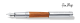 Plum Wood / Chrome Plated