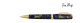 Blue Resin / Gold Plated