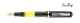 Black / Yellow / Chrome Plated