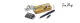 Calligraphy Set / 2-delig / Black / 'S'