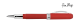 Red / Chrome Plated