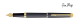 Matt Black / Gold Plated