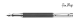 Ivanhoe Zwart / Silver-plated