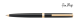 Gloss Black / Gold Plated