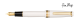 White  / Gold Plated