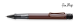 Marron / Anodized Aluminium