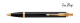 Black Lacquer / Gold Plated