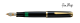Black / Gold Plated