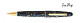 Nouveau Bleu / Gold Plated