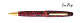Scarlet / Gold Plated