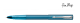 Teal / Chrome Plated