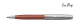Sandblasted Steel / Orange / Chrome Plated